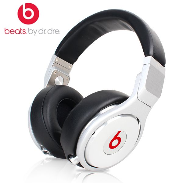 New Beats By Dr Dre Pro Over Ear Headphones Black Silver Ebay